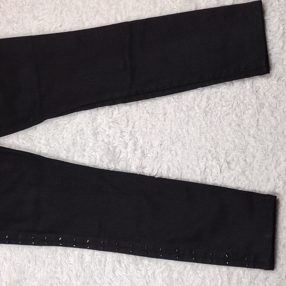 Hudson Los Angeles Barbara Super Skinny High Rise Black Five Pocket Color Jean - Picture 13 of 15